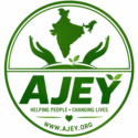 Ajey Social Varanasi NGO logo for donation and social help